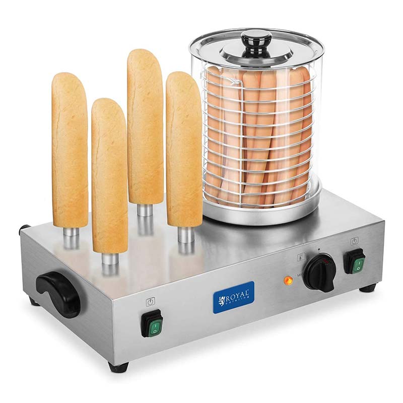 Machine à hot dog professionnelle  Royal Catering RCHW 2,300