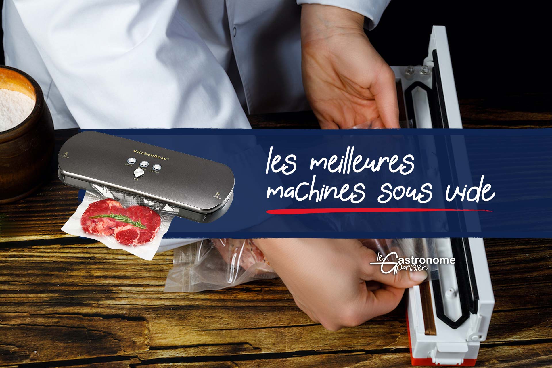 Emballeuse sous vide - 130 W - 3 fonctions - Noir MANDINE : l'emballeuse à  Prix Carrefour