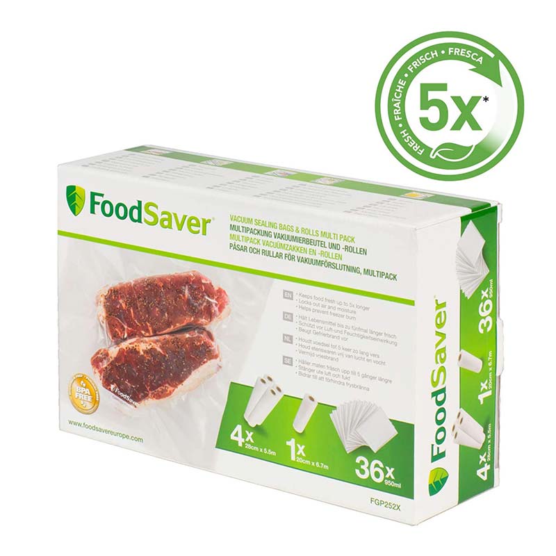 Sacs sous vide FoodSaver FGP252X