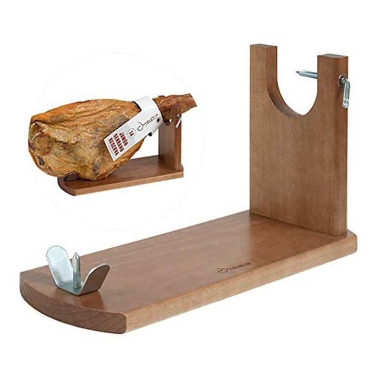Support à Jambon Domestique Et Restauration - Porte-jambon Espagnol/italien, Facile à Installer, 14x10.5x2 Cm - 9