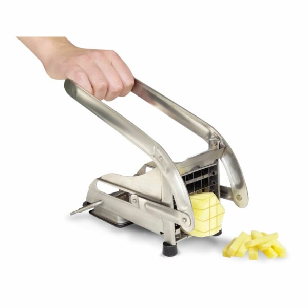 Coupe-frites Tellier en inox avec 2 grilles