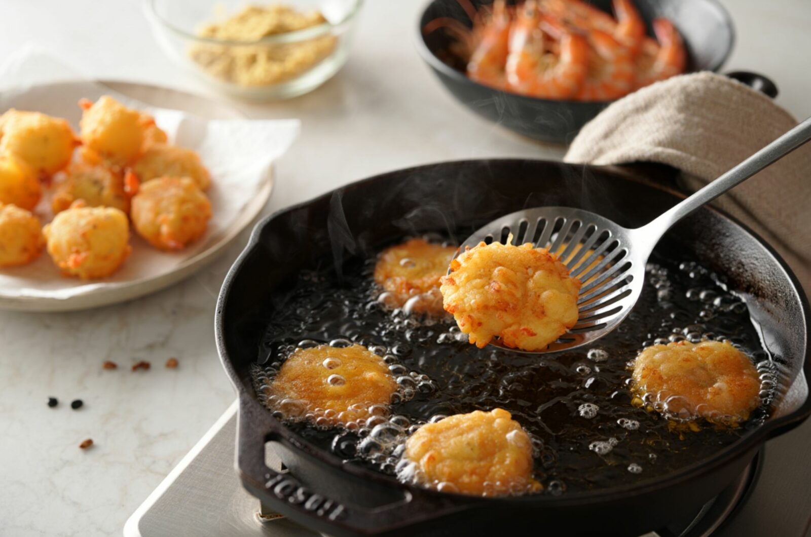 Recette du beignet de crevette