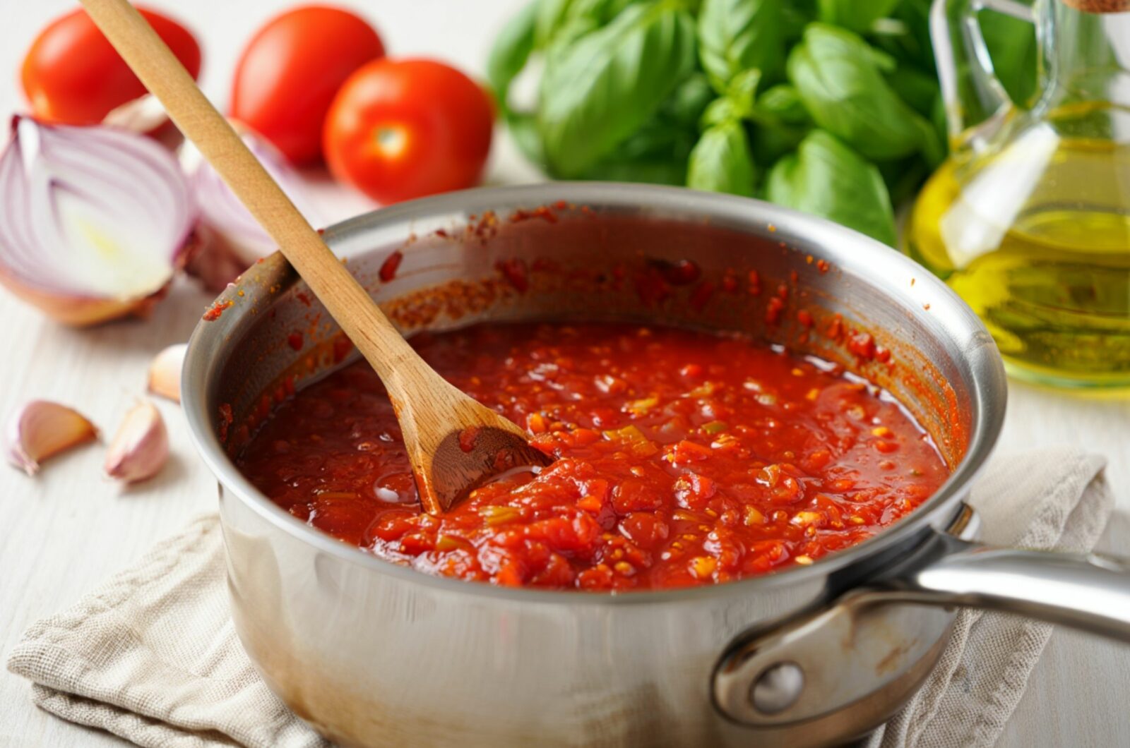 Recette de la sauce tomate maison
