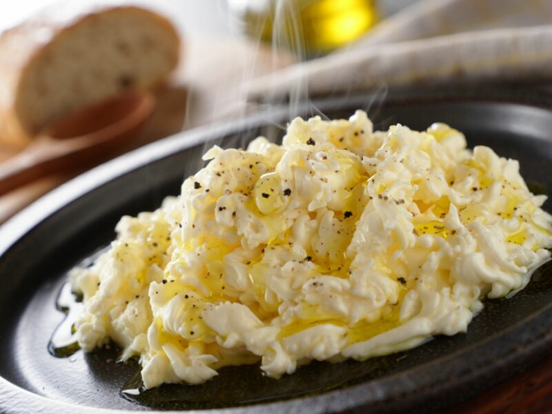 Stracciatella fumée